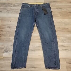 rag & bone Men's Slim Straight engineer Jeans - Blue